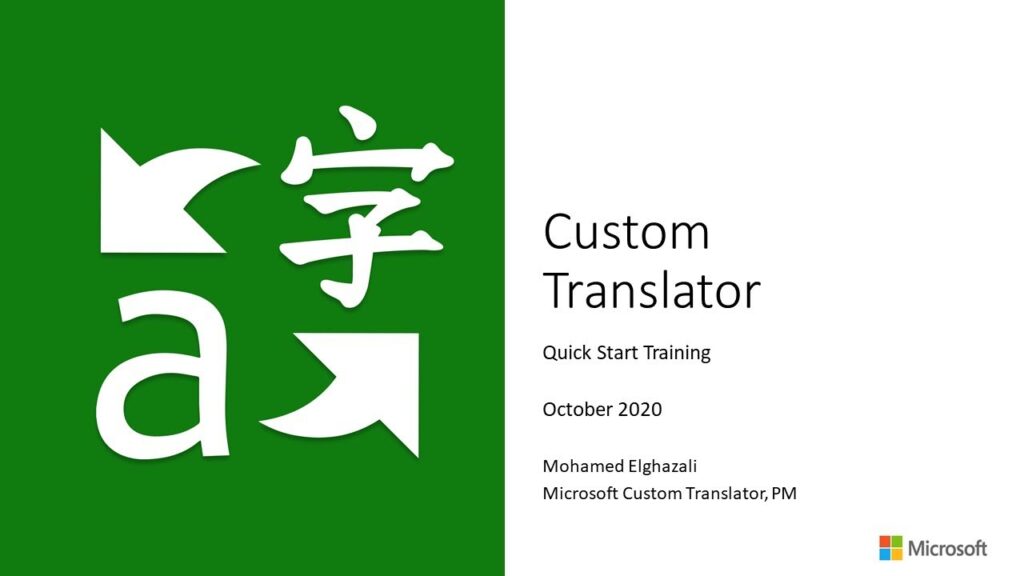 Microsoft Translator: Enterprise-Grade Power and Customization